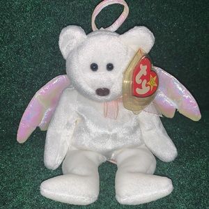 Ty beanie babies HALO The white angel Ty collection Retired, Ventige, Mint